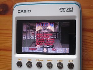 CGDoom : playthrough Doom II map 1 / Casio fx-CG50 Graph 90+E