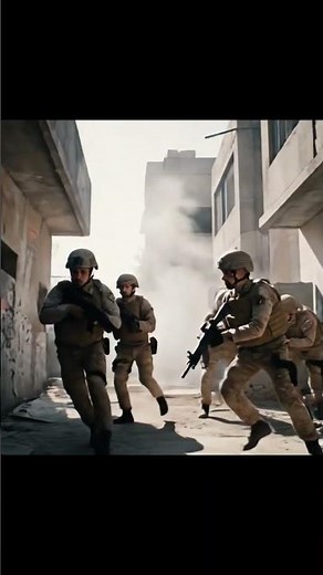 Iranian Soldiers Conduct Urban Combat Training in Abandoned Building #IranMilitary #UrbanTraining