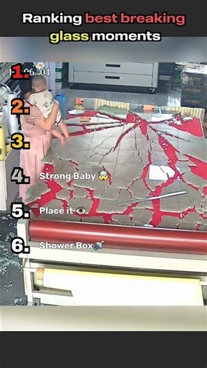 Ranking best breaking glass moments 🤩 #BreakingGlass #RankingMoments #GlassBreakMoments #FYP