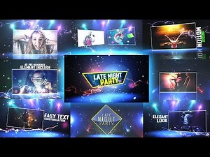 Late Night Party : After Effects Template