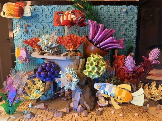Building My Dream Lego Aquarium