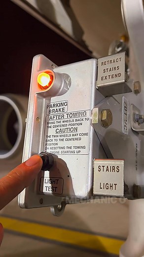 Park brake light bulb replacement ✈️ #reels #trending #airbus #viral #fyp #foryouシ #avgeek #maintenance #aviation #engineer #mechanic #foryou #reelsfypシ #fypシ゚ #reelsfacebook | Mechanic O