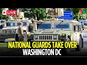 LIVE: Washington DC’s National Guard Members Takes Charge in DC | Trump Administration LIVE |N18G