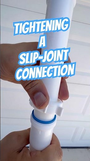 How To Tighten A Slip Joint Nut With Washer For Bathroom & Kitchen Sink Drains - Cape Coral Plumber