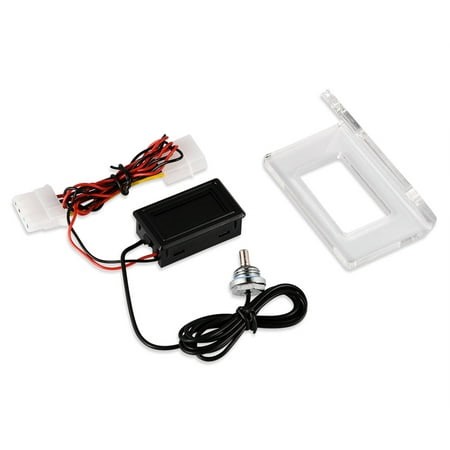 PC Computer Water Cooling Temperature Detector Digital Thermometer LCD Screen Frame Kit - Walmart.ca