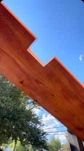 2x12x24 Foot Long Western Red Cedar BEAMS on this 24x18 SkyPoly Pergola going up in Dallas. CVG grade 1 western red these beams are expensiiiive. We notched the joists for the headers. 8x8 posts. SkyPoly bronze Hercules roof gonna go on top of this baby to keep the temps down and the rain out. DM or click the link in the bio for a quote! #pergola #patiocover #skypoly #pergoladesign #outdoorlivingspace #patiodesign #backyarddesign | Cover Your Pergola