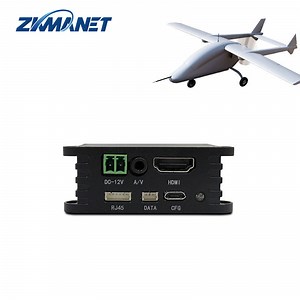 [Hot Item] AES 1W 300~2700MHz Customizable Range 15km H. 264 Video Drone Data Transmitter