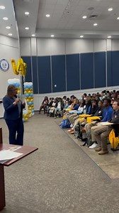 Dr. Gantt gives an exciting welcome to the visiting High Schools for Preview Day! Campus is filled with young smiling faces, touring the campus. What high school are you representing today? #SUSLA #College #HIGHSCHOOL #Students #Reimaginsusla | Southern University at Shreveport, LA