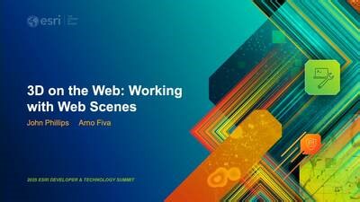 3D on the Web: Working with Web Scenes