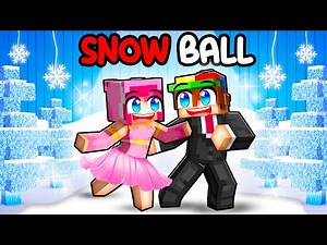 Our First SNOW BALL Dance In Minecraft!