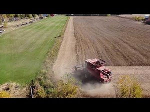 2020 Soybean harvest part 2- Case International 1660 combine
