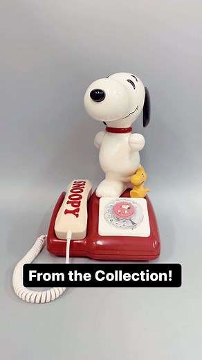 Charles M. Schulz Museum | The home of Snoopy & the Peanuts Gang on Instagram: "☎️ This vintage Snoopy telephone from the 1980s was crafted by the Japanese toy company TOMY. #VintageSnoopy #RetroTech #1980sPhone #Collectibles #Nostalgia #PeanutsMerchandise #CollectionSpotlight #FromTheCollection #SnoopyToy #SnoopyProduct #Snoopy #CharlieBrown #PeanutsGang #SnoopyLove #SnoopyFan #SFBayArea #SonomaCounty #SantaRosaCA #CharlesMSchulz #Schulz #SchulzMuseum #MuseumsOfInstagram"