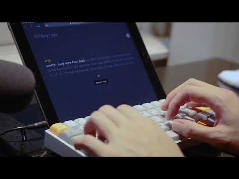 Budget Smooth Linear Switches Akko CS Matcha Green (Lubed) on Tecware B68 (Sound Test/Typing Test)