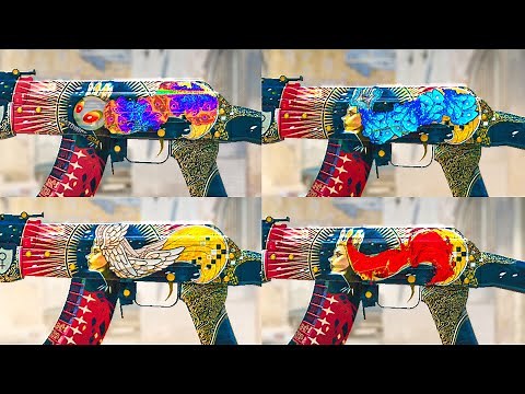 THIS EMPRESS CRAFTS ARE CRAZY INSANE🔥🔥- BEST AK47 THE EMPRESS STICKER CRAFT CS2 - CS2 STICKER COMBOS