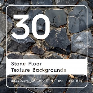 30 Stone Floor Texture Backgrounds