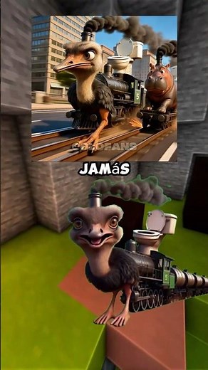 ¡No me llames viejo, soy Trenos Struzzo Turbo 3000! #countryballs #brainrot #roblox #minecraft