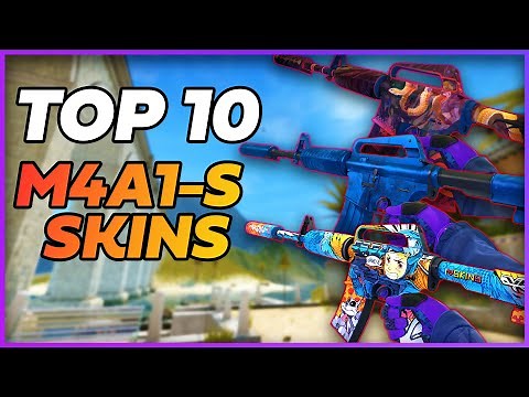 The BEST M4A1-S SKINS IN CS:GO!