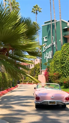 Arrivals don’t get more iconic than this. 🌴 | The Beverly Hills Hotel
