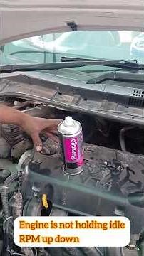 Engine Not Holding Idle – Fix It Fast! ⚙️🔥 RPM up down #engineproblem #roughidle #carrepair