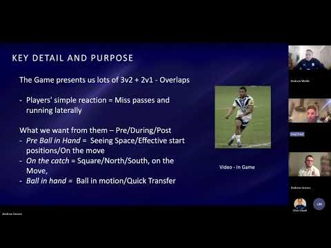 England Rugby Online Coaching Conference - Coaching Core Skills and decision making in attack