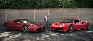 Ferrari 458 Speciale vs. Ferrari 488 Pista