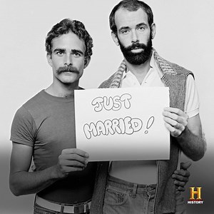 Tomorrow marks the anniversary of the legalization of same-sex marriage in Canada. Love is love. 🌈 | HISTORY