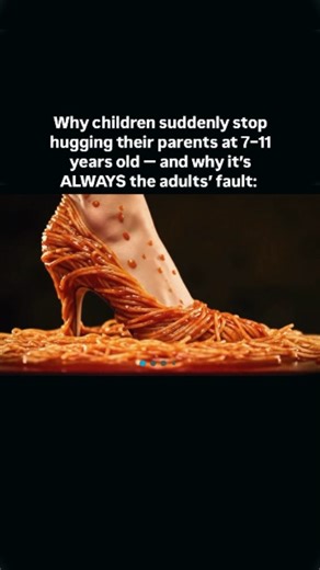 Christ is king👑 on Instagram: "1. A child psychologist told me: kids don’t stop hugging because they “grow up.” They stop when the parent stops making safe emotional landings. At 7–11 a child becomes socially aware — if the parent responds with distraction, sarcasm, or tension even a few times, the child’s brain tags physical closeness as risky. 2. He said the shift is subtle. A kid runs to hug you, and you say “Not now,” “Careful,” “I’m busy,” or stiffen your body for a second. Adults forget i