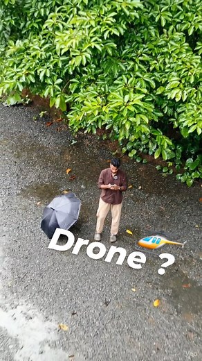 Drone shot 🤩 (How to create drone shoot videos easily with smartphone) #drone #trending #phone #viralreels #photography | N TecH Malayalam