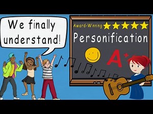 Personification Figurative Language Song by Melissa | Award Winning Song Video