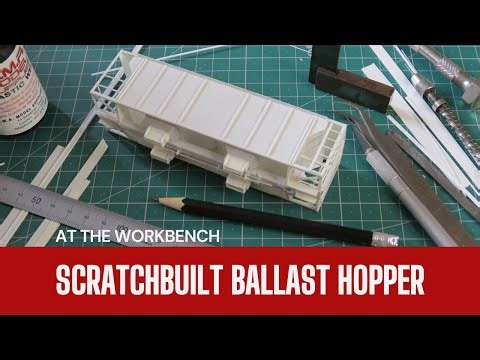Scratchbuilding an HO Scale Ballast Hopper