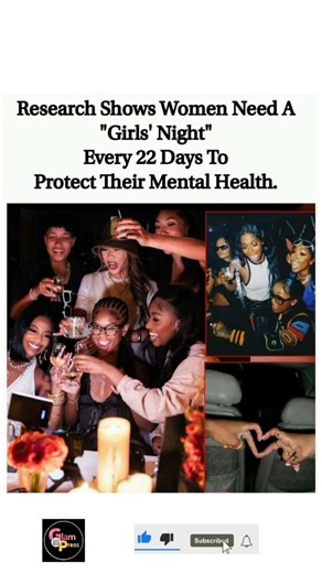 Girls' night every 22 days science-backed sanity. 🧠💕 Mark the calendar#aa23 #fyp #shorts