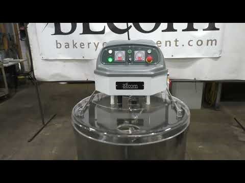 BEcom Spiral Mixer, Model: BE-SFB-130. Sold: New.