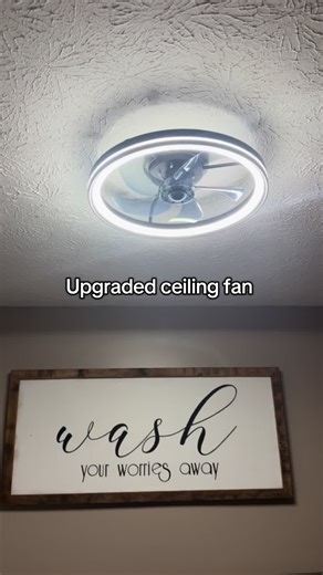 Upgrade Your Laundry Room with a Modern Ceiling Fan