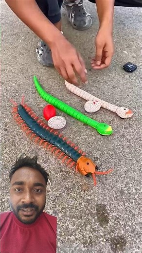 Remote control snakes #rcsnake #snake #experiment #toys #unboxing #funny #youtubeshorts