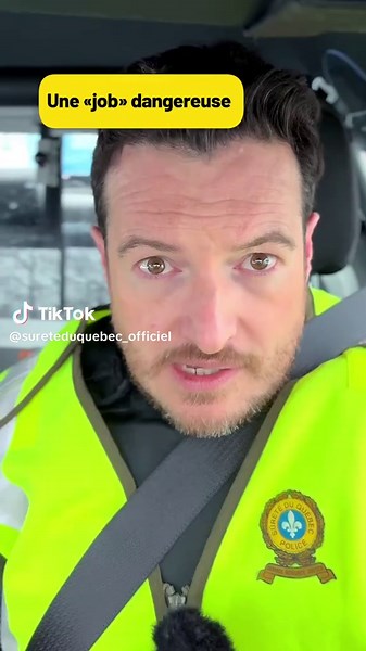 Sûreté du Québec (@sureteduquebec_officiel) - C'est quoi la «job» la plus dangeureuse dans la police ? #tiktokquebec #fyp #police #action #patrouille