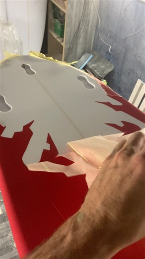 Flamme sur planche de surf 🔥 #shortboard #surfboard #surfboards #surfboardshaping