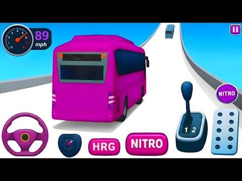 $1,000,000 Super Stunt Bus Racing | Epic Ramps, Crashes & 3D Racing 2026 | 21stCgames