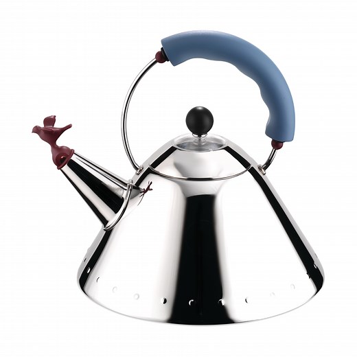 Michael Graves 9093 Kettle from Alessi - Blue