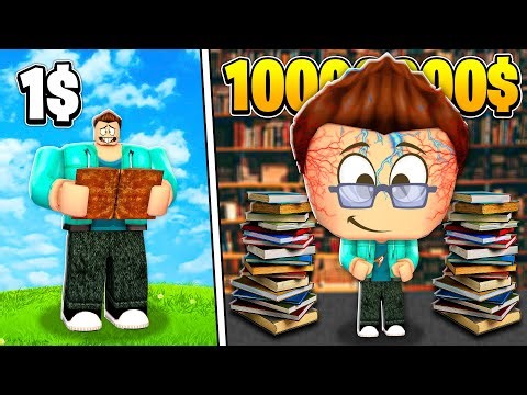 0 IQ TO 100 GENIUS IQ In ROBLOX BIG BRAIN SIMULATOR