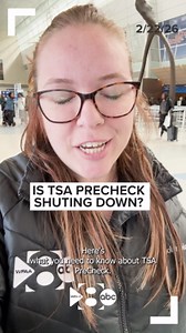 TSA PreCheck: Operational for now
