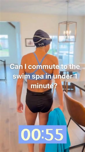 Jordan Hogan on Instagram: "Saving time on the daily commute! @masterspas 😂👏 🌊 #masterspas #swimspa"