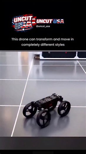 Uncut USA on Instagram: "Meet the drone that’s redefining the skies 🚀 This isn’t just another flying camera — it’s a shape-shifting aerial machine built for pure versatility. At the core is a reconfigurable flight system that lets it switch between 8 distinct flight modes in seconds. Each mode changes how airflow, thrust, and control surfaces work together, basically turning one drone into multiple aircraft in one body. ⚡ High-speed modes: It prioritizes forward thrust + aerodynamic efficiency 