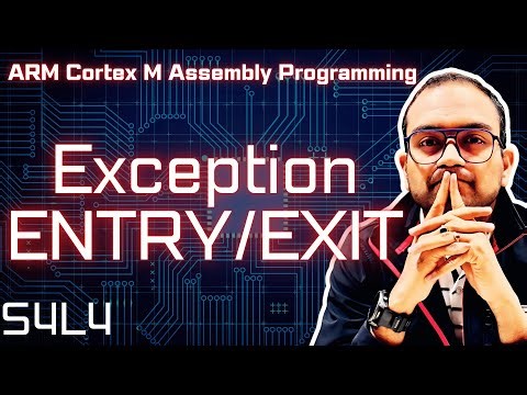 S4L4. Exception Entry, Exit and SysTick timer | ARM Cortex-M Assembly Programming