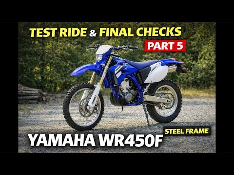 Yamaha WR450F Test Ride & Final Checks | Service Complete (Part 5)
