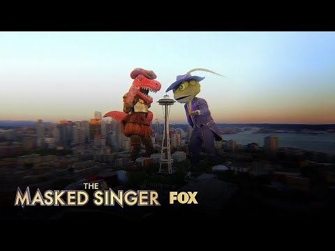 Super Bowl Cold Open | Season 3 | THE MASKED SINGER