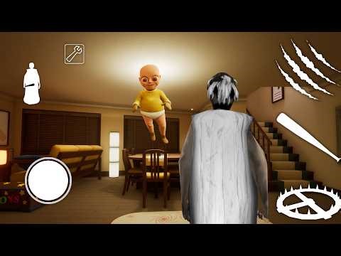 Playing as Granny in The Baby in Yellow | Can Granny Defeat The Baby in Yellow | Game Definition