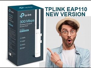 TP-LINK EAP110 NEW VERSION WITH REPEATER MODE PISOWIFI ACCESS POINT SET UP 2024