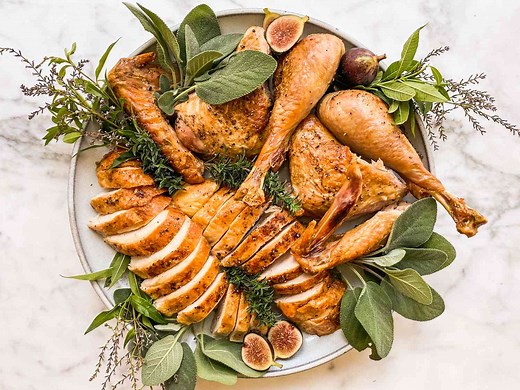 Salt & Pepper Spatchcocked Turkey Recipe