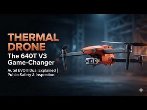 Autel EVO II Dual 640T V3 Explained | Professional Thermal Imaging Drone for Inspection & Public Saf