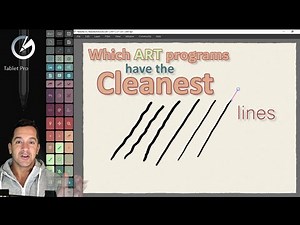 Best Art Software for CLEAN lines - TOP 4 programs plus 1 extra - drawing, painting and digital art